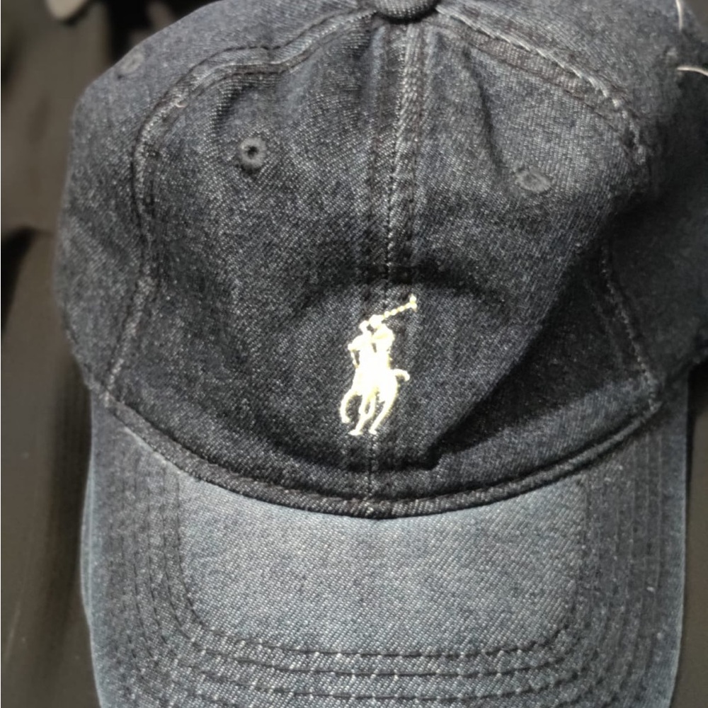 Polo by Ralph Lauren Black Hat Vintage Style